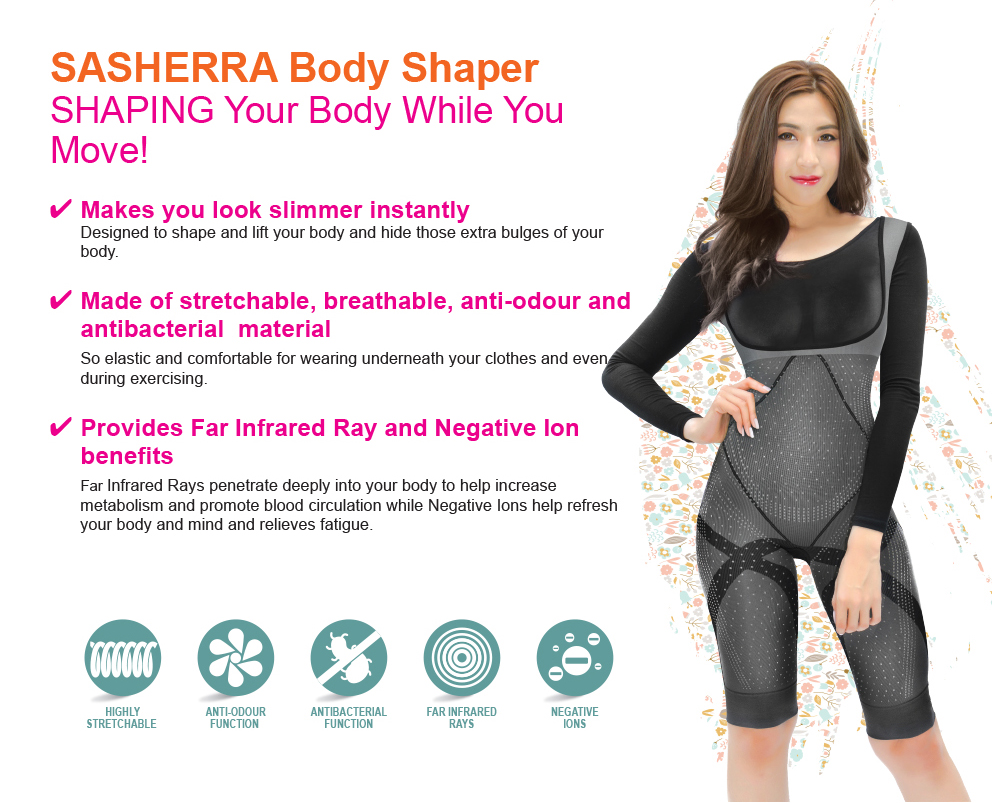 Welcome to Zhulian Marketing (M) Sdn Bhd SASHERRA Body Shaper - Size S