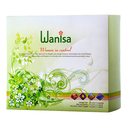 Picture of WANISA Sanitary Napkin (A Combination of Day , Night and Panty Liner)