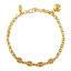 Picture of Girl Chain Anklet Gold Plated with Bell for Kids (19cm)