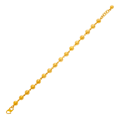 Picture of Simple Starry Ball Chain Bracelet Gold Plated (Bola)