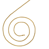 Picture of Simple Rope Chain Necklace Gold Plated (Pintal)