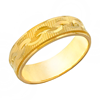 Picture of Vintage Swirl Ring Band Gold Plated