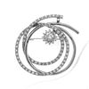 Picture of Rhodium-plated Brooch (BH 5109)