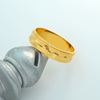 Picture of Vintage Swirl Ring Band Gold Plated