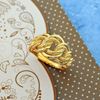 Picture of Large Interlocking Curb Chain Ring Gold Plated (Coco)