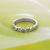Picture of Band of Hearts Stacking Ring Rhodium Plated
