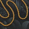 Picture of Simple Rope Chain Necklace Gold Plated (Pintal)