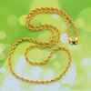 Picture of Twist Rope Chain Necklace Gold Plated (Pintal)