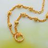 Picture of Mix Bead Chain Necklace Gold Plated