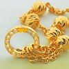 Picture of Mix Bead Chain Necklace Gold Plated (80cm)