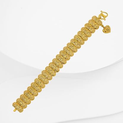 Picture of Pulut Dakap Link Bracelet Gold Plated (15.5cm)