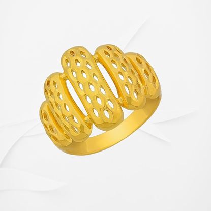 Picture of Cage Pulut Dakap Bar  Ring Gold Plated