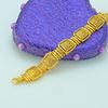 Picture of Bold Square Link Bracelet Gold Plated (Biskut Tawar)