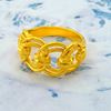 Picture of Double Link Chain Ring Gold Plated (Coco Kendi)