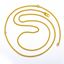 Picture of Thin Curb Chain Necklace Gold Plated