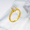 Picture of Classic Solitaire Engagement Ring Gold Plated