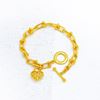 Picture of Gold Plated Bracelet Jewellery (Rantai Tangan Hardware Love T-Bar) (BT5047)