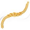 Picture of Double Link Chain Bracelet Gold Plated (CoCo Boba Berputar)