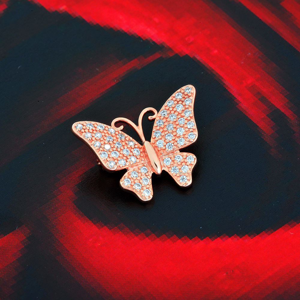 Welcome to Zhulian Marketing (M) Sdn Bhd Mini Butterfly Brooch Rose ...