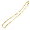 Picture of Paperclip Chain Necklace Gold Plated