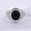 Picture of Rhodium Plated 925 Silver Ring Jewellery (Men) (RG5117)