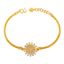 Picture of Sunshine Bangle Bracelet Gold Plated Adjustable (45-50mm)