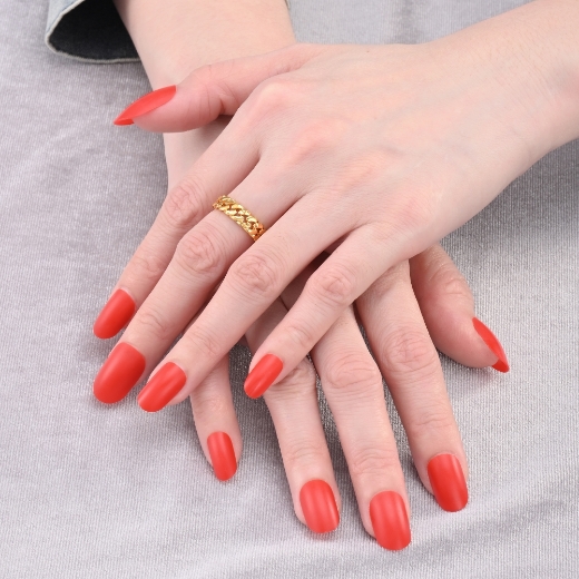 small curb chain ring for men