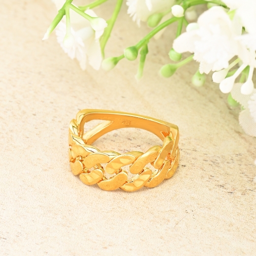 thick curb link ring