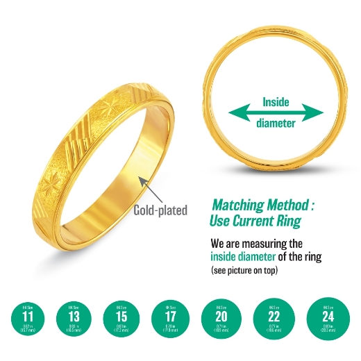 slant line ring measurement