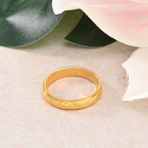 gold plated star band