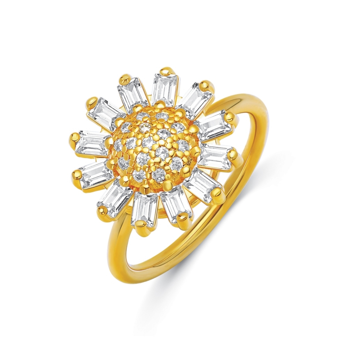 Blooming Sunflower Ring