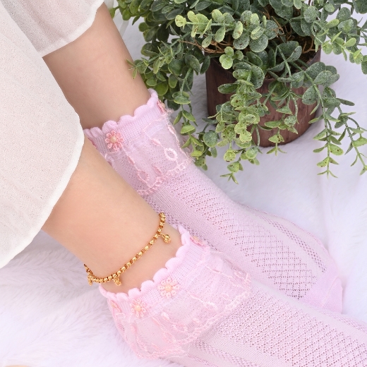 heart anklet for kid