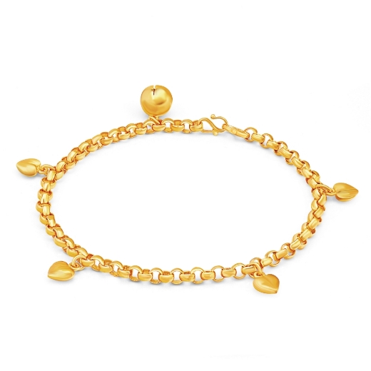 Minimalist Heart Anklet Kids