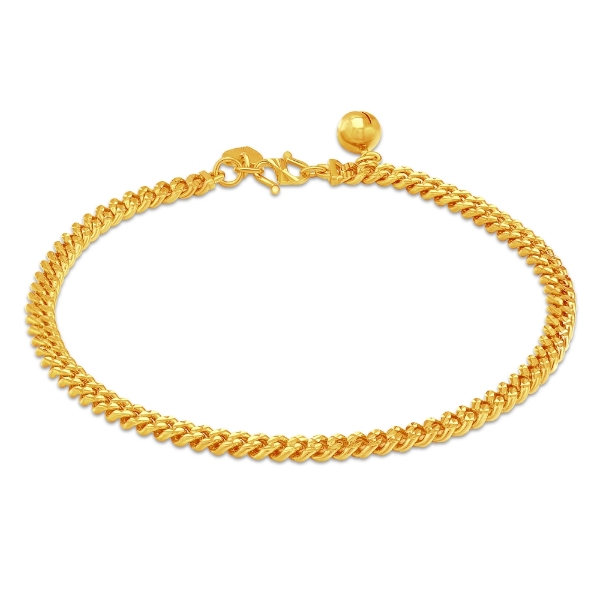 Show details for Curb Chain Anklet Gold Plated Curb Chain Anklet