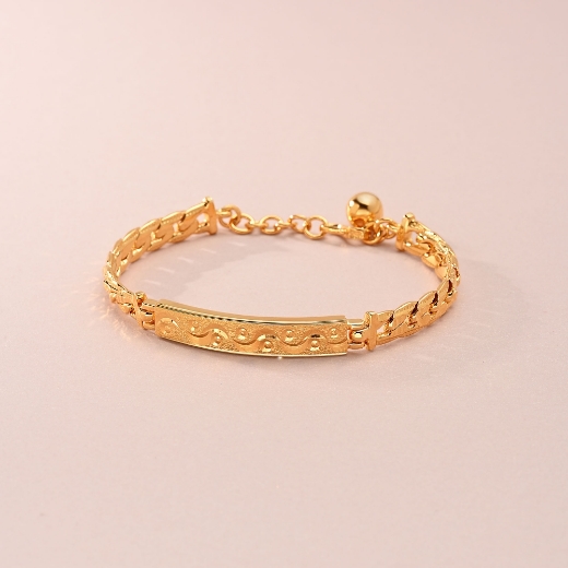 kid gold plated bracelet