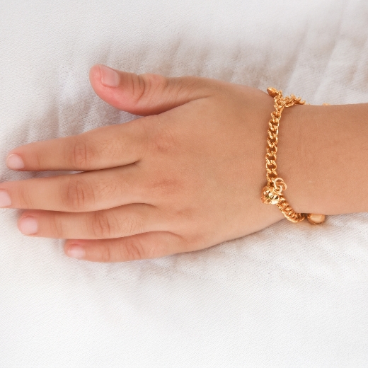 girl heart bracelet