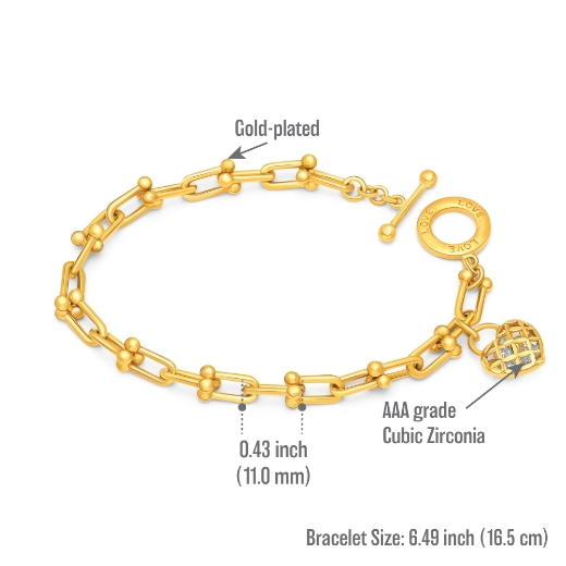 gelang u link measurement 16.5cm