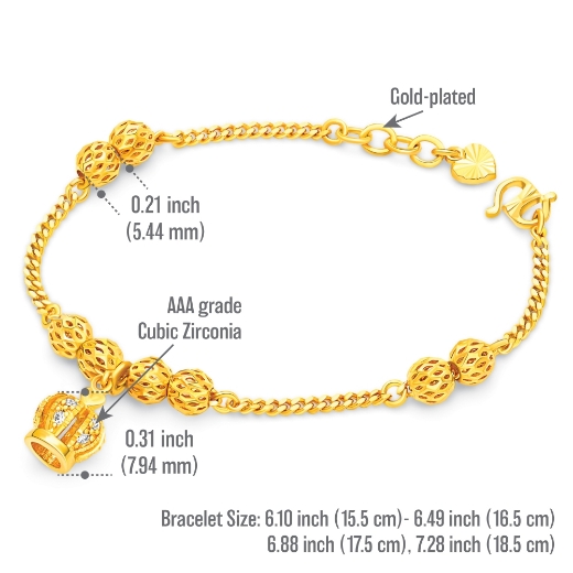 gelang crown measurement