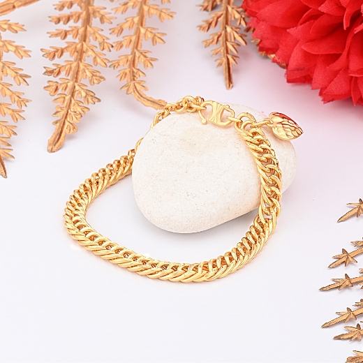 thick curb chain bracelet women