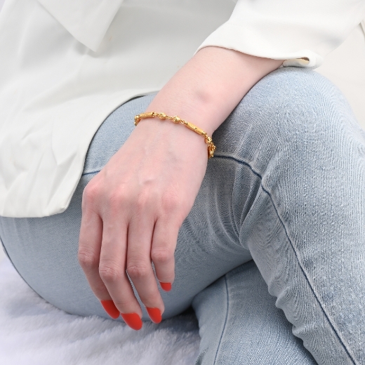 mix ball chain bracelet for women