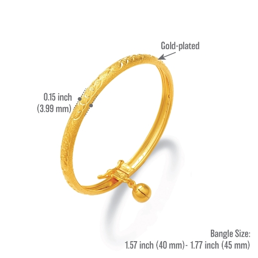spiral bangle measurement