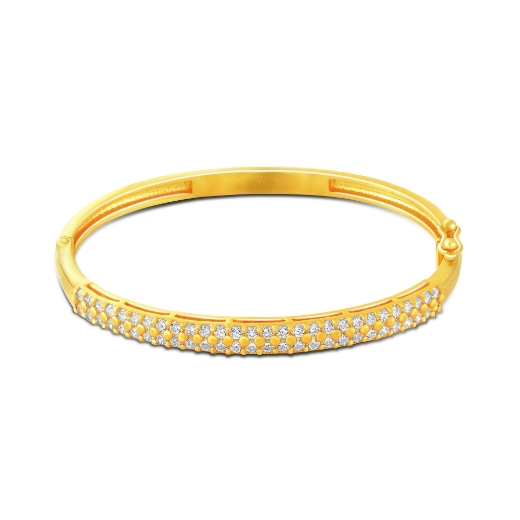 half eternity cz bangle