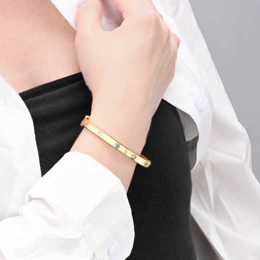 cz bangle for women