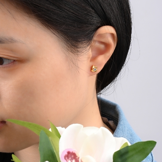 flower earrings for women