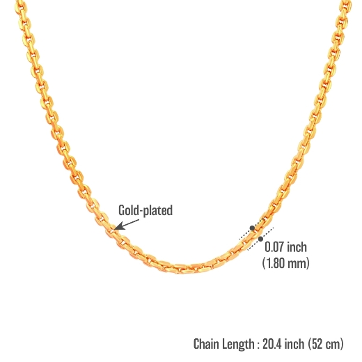 Heavy Cable Chain measurement 52cm