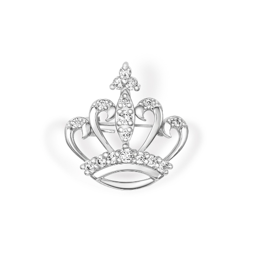 princess crown brooch