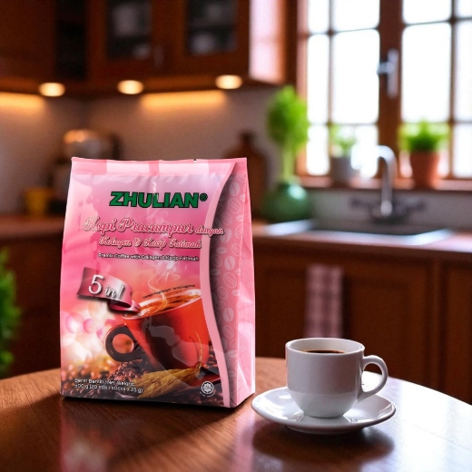 Picture of ZHULIAN Premix Coffee with Collagen & Kacip Fatimah (5 in 1)
