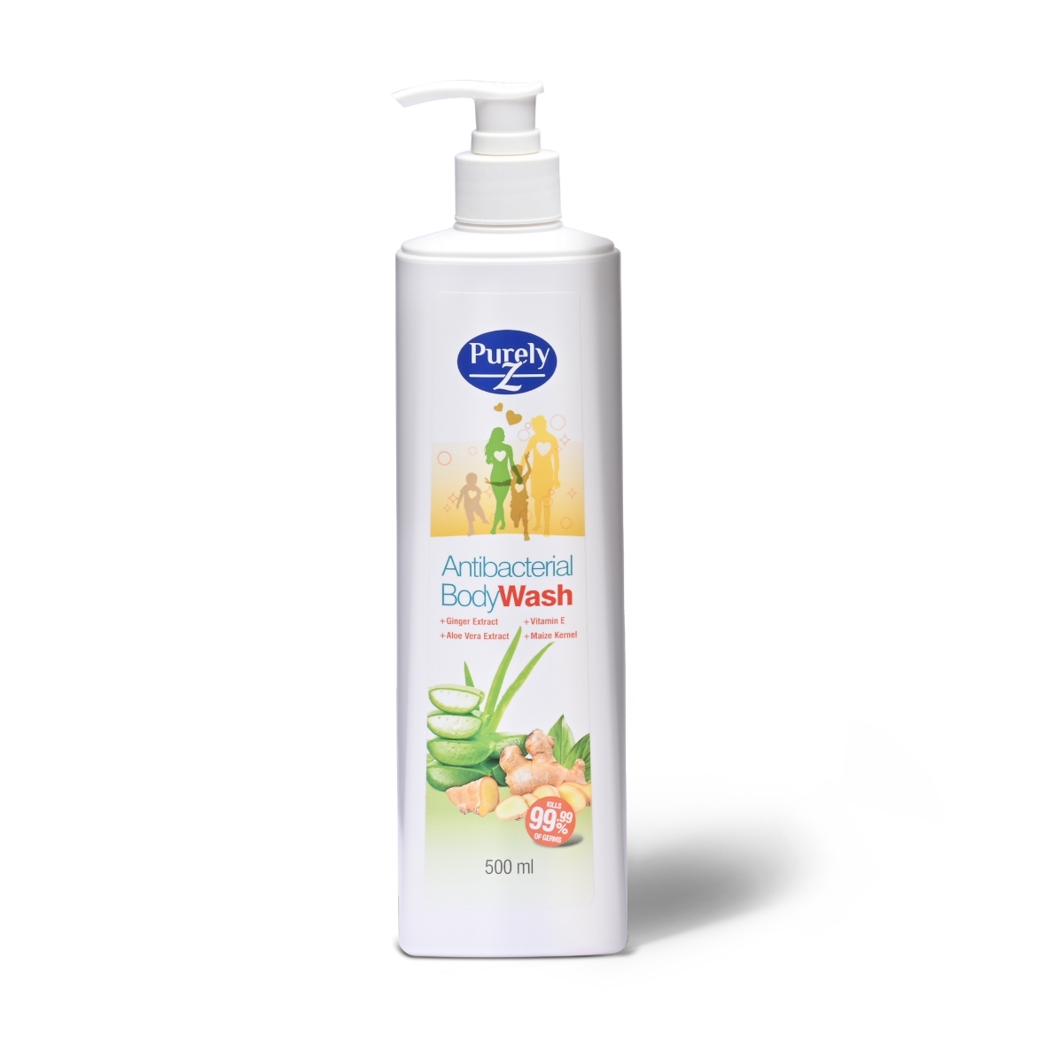 Picture of PurelyZ Antibacterial Body Wash - 500 ml