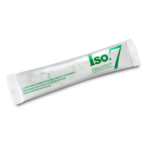 Picture of ISO.7 Botanical Beverage Mix Elderberry with Fruit and Vegetable Extracts - 30 sachets