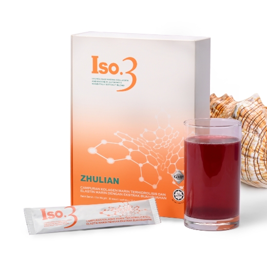Picture of ISO.3 Hydrolysed Marine Collagen and Marine Elastin with Mixed Fruit Extract